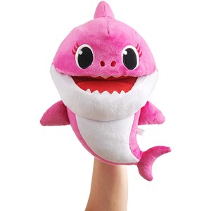 عروسک نمایشی پاپت سخنگو هوشمند مامی شارک صورتی Mommy shark